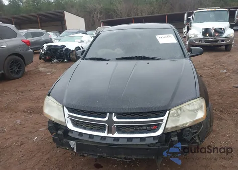 2013 Dodge Avenger Se из США, поврежденный, VIN 1C3CDZAB0DN567327